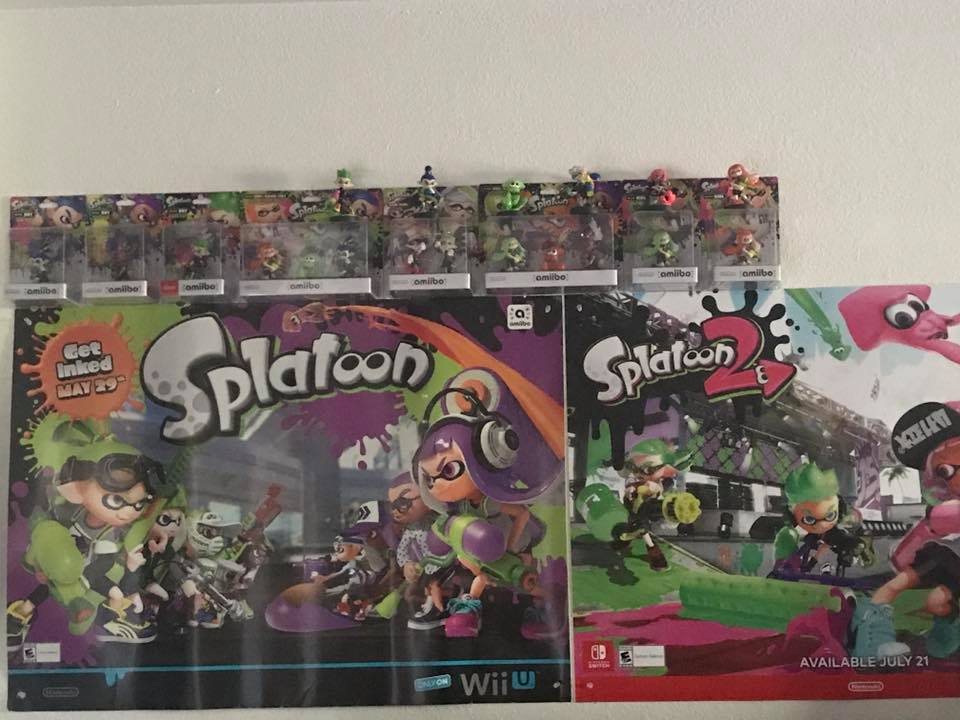 Pictures I did get of my Amiibo Collection