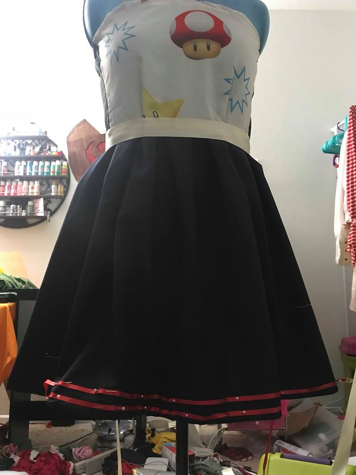 Mario Theme dress